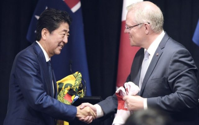 Austrália e Japão