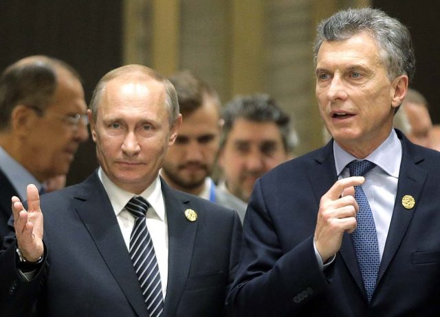 Puttin e Macri - MercoPress