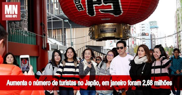 Turistas no Japão