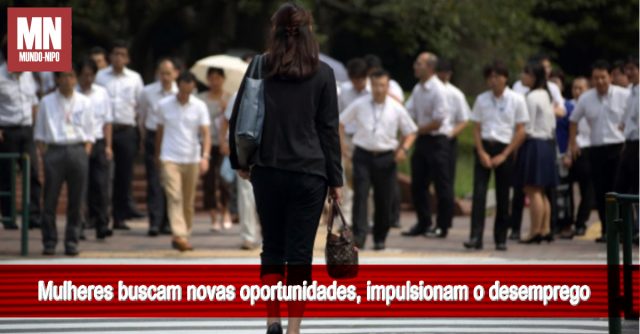 Taxa de desemprego em janeiro aumenta quando mais mulheres japonesas deixam empregos para buscar melhores oportunidades
