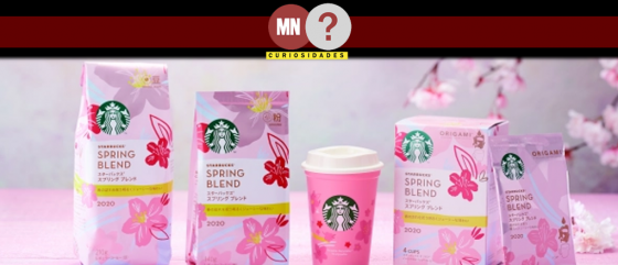 Starbucks cria linha de primavera