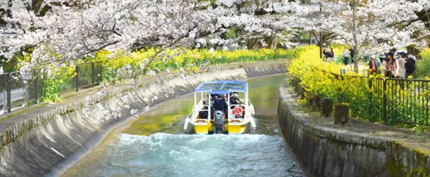 Canal histórico de Kyoto prestes a ser Tesouro Nacional do Japão. Descubra a engenharia da era Meiji e a beleza do Lago Biwa.