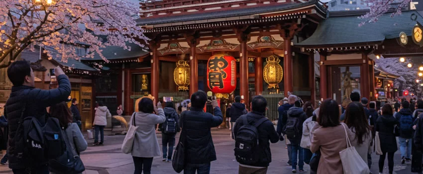 Turismo no Japão bate recorde em maio, com 3,7 milhões de visitantes. Descubra os detalhes desse crescimento e as tendências para os próximos meses!