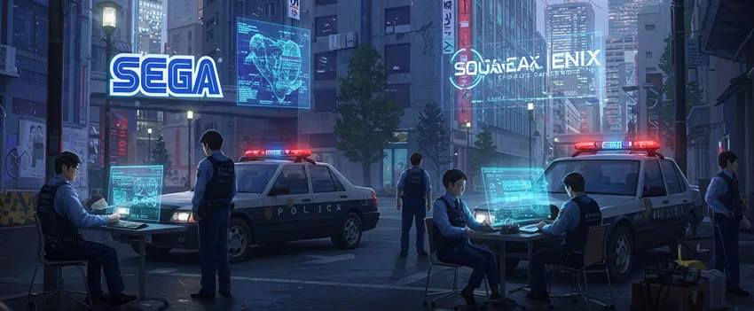 Onze jogadores são investigados em Tóquio por fraude na obtenção de moeda de jogo online da SEGA e Square Enix. Entenda o caso e seus impactos.