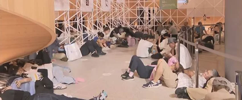 Visitantes da Expo de Osaka relatam falta de orientações, calor e caos. Saiba o que aconteceu no evento e as críticas feitas.