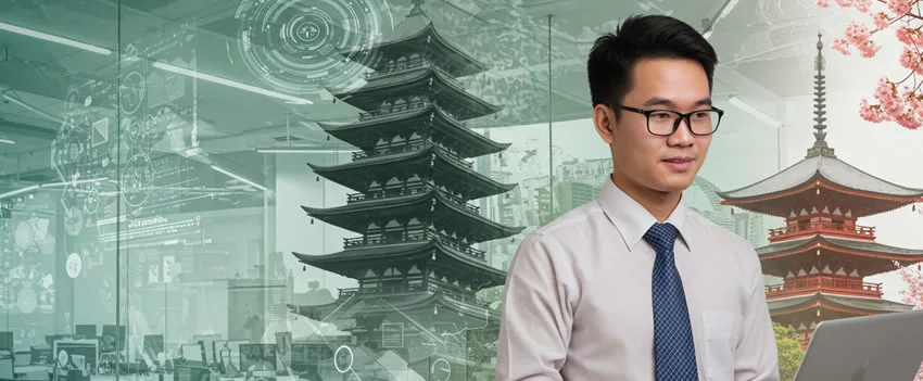 Descubra por que as instituições financeiras do Japão estão contratando engenheiros de TI vietnamitas para fortalecer seus serviços e enfrentar a escassez de talento.