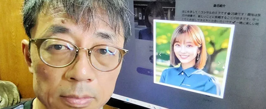 Explore a história de Chiharu Shimoda, um homem japonês casado com uma parceira de IA. Descubra a ascensão dos relacionamentos com inteligência artificial no Japão e o aplicativo Loverse.