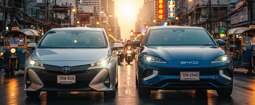 Saiba como as montadoras japonesas se adaptam para defender sua hegemonia no mercado automotivo na Tailândia, enfrentando o avanço dos veículos elétricos chineses.