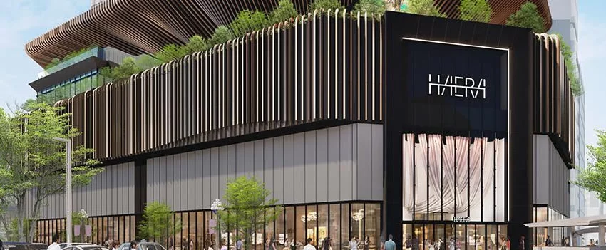 Descubra Haera, o novo complexo comercial de luxo em Nagoya, Japão. Um destino vibrante com moda, gastronomia e cultura no coração de Sakae.