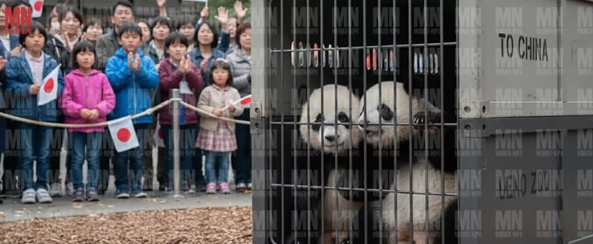 O Retorno dos Pandas ao Japão em 2026 marca o fim de uma era de cooperação sino-japonesa. Entenda como a tensão geopolítica acelera a despedida dos ursos gigantes.