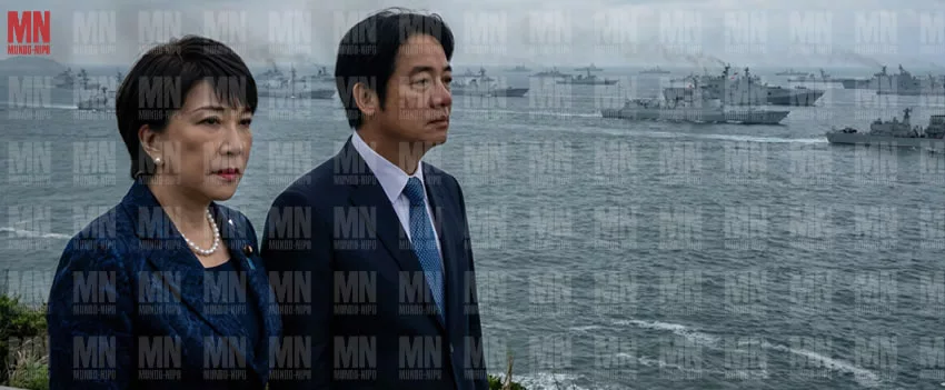 Pequim mobiliza mais de 100 navios em demonstração de força recorde. Taiwan e Japão expressam preocupação com a atividade militar chinesa na Ásia.