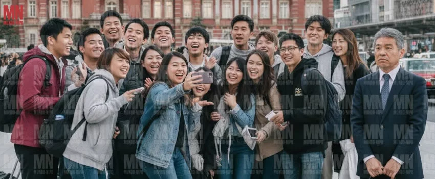 O número de jovens estrangeiros no Japão dobrou em uma década e já representa quase 10% da população na faixa dos 20 anos em todo o país.